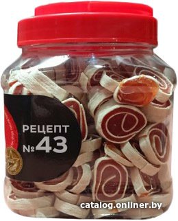 Лакомство для собак For Dogs Рецепт №43 Роллы с морским окунем 500 г