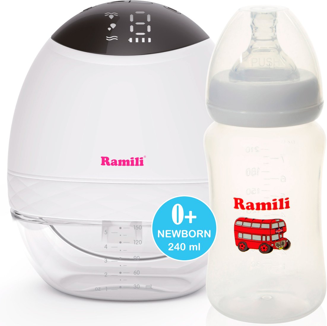

Электрический молокоотсос Ramili SE500240ML
