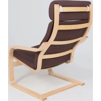 Интерьерное кресло AksHome Relax (ткань, коричневый 10858-15)