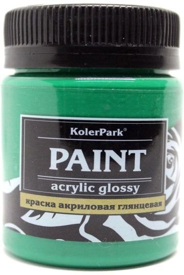 

Акриловая краска KolerPark Акриловая глянцевая (зеленый, 50 мл)