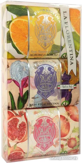 La Florentina Citrus, Iris, Pomegranate (3x200г)