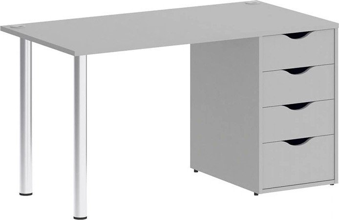 

Стол Riva Home Office VR.SP-3-138.4 Silver (серый)