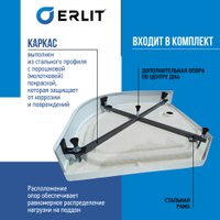 Душевая кабина Erlit ER3509P-C2-RUS