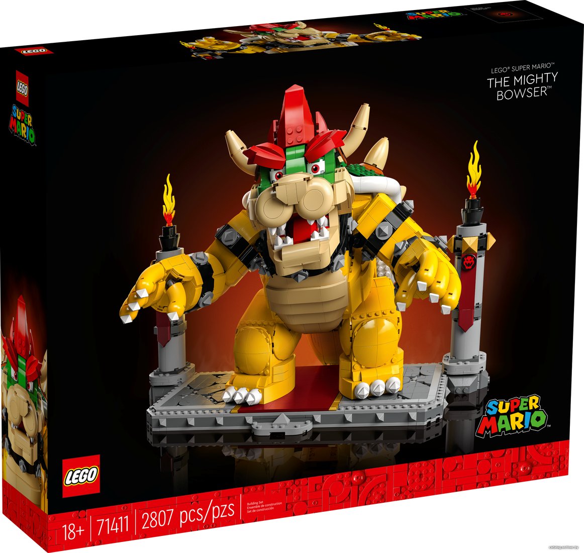 Конструктор LEGO Super Mario 71411 Могучий Боузер