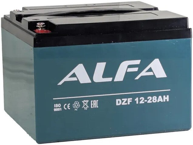 Тяговый аккумулятор ALFA DZF 12-28 M5 (28 А·ч)