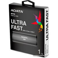 Внешний накопитель ADATA SE760 2TB ASE760-2TU32G2-CTI (титан)