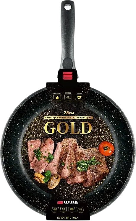 

Сковорода НМП Gold PR128