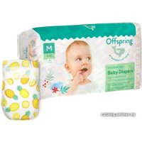 Подгузники Offspring M 6-10 кг Ананасы (42 шт)