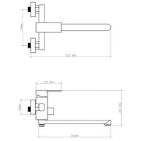 Смеситель Econoce EC0217BL