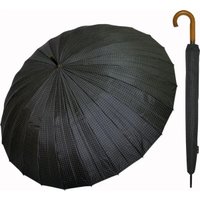 Зонт-трость Ame Yoke L65-24CH-2 (черный)