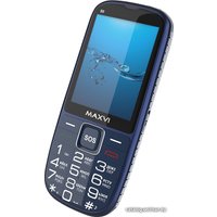 Кнопочный телефон Maxvi B9 (синий)