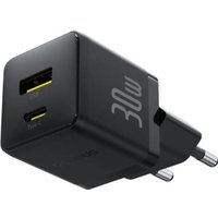 Сетевое зарядное Baseus Palm Fast Charger C+U 30W EU P1011160A113-00 (черный)