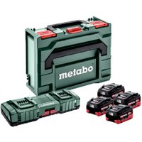 Аккумулятор с зарядным устройством Metabo 685143000 (18В/4x10 Ah + 12-36В + кейс) в Пинске
