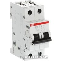 Выключатель автоматический ABB S202-B25 2P B 25A 6kA 2M 2CDS252001R0255