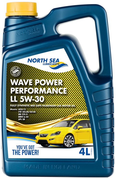 

Моторное масло North Sea Lubricants Wave power perfomance LL 5W-30 4л
