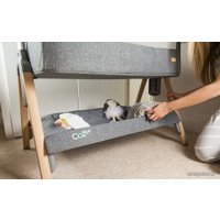 Приставная детская кроватка Tutti Bambini CoZee (oak and charcoal)