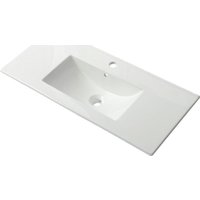  ЗОВ Тумба с умывальником Кито-2 100 (белый/тростник) в Бресте