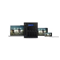 Сетевой накопитель WD My Cloud EX4100 16TB (WDBWZE0160KBK-EESN)