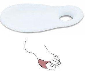 Протектор для пальца стопы Coccine GELLUX