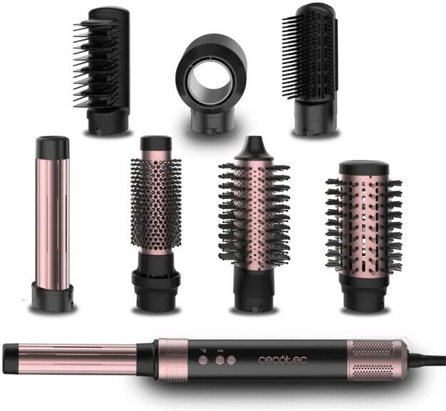 Мультистайлер Cecotec CeramicCare AirGlam Black 3464