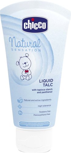 Тальк детский Chicco Жидкий тальк Natural Sensation 100 мл