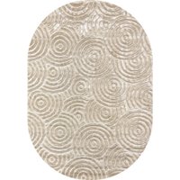 Ковер для жилой комнаты Valentis Juno E908AP-BEIGE-OVAL (2x3)