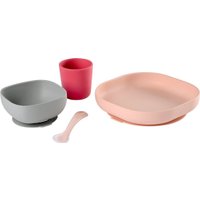Набор детской посуды Beaba Silicone Meal Set 913429