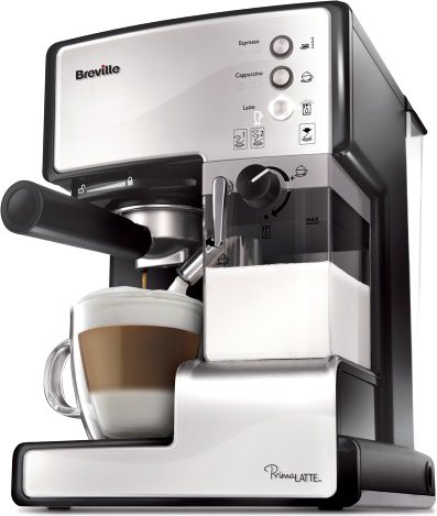 

Рожковая кофеварка Breville PrimaLATTE VCF045X