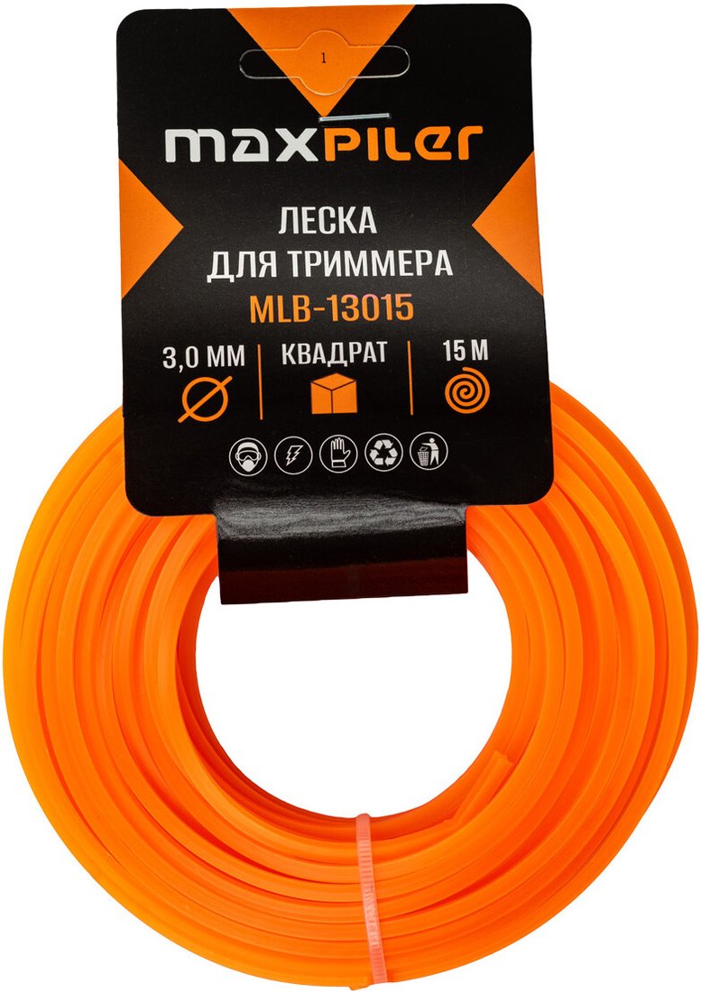 Леска для триммера MaxPiler MLB-13015
