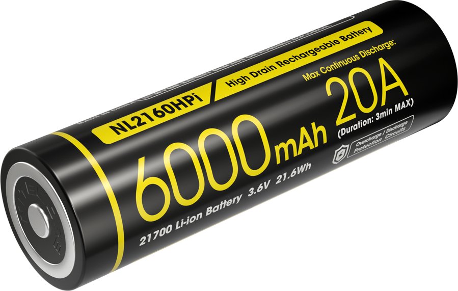 

Аккумулятор Nitecore NL2160HPi 2707
