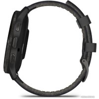 Умные часы Garmin Venu 3 (черный, с кожаным ремешком)