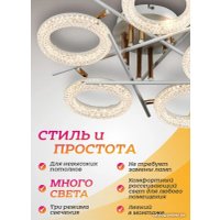 Припотолочная люстра LED4U L6622-5