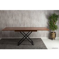 Стол-трансформер Levmar Cross D44/S53 (миланский орех/черный)