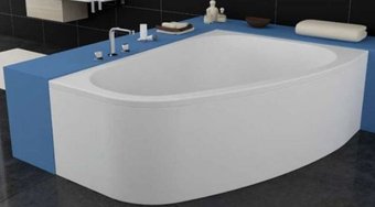 Ванна Kolpa-San Chad 170x120 (левый)