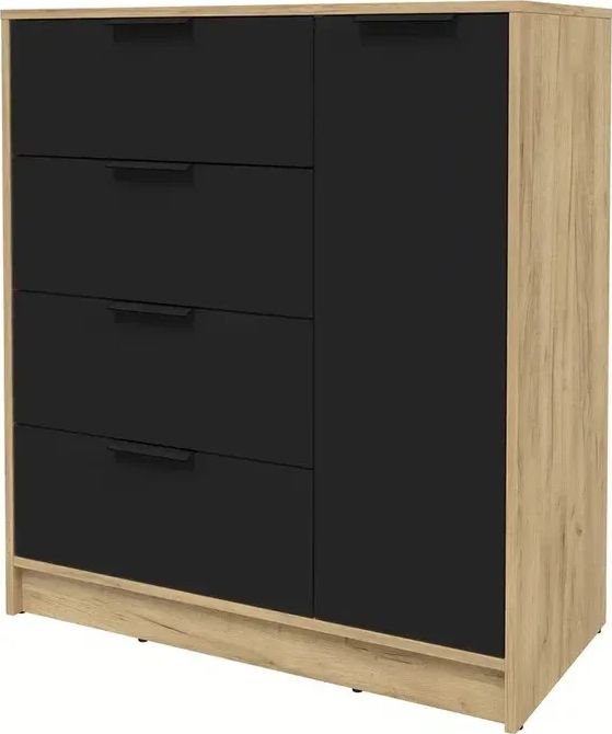 

Тумба Интерлиния Концепт КТ-Т90 Глосс (дуб золотой/черный)