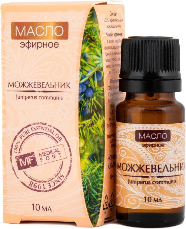 

Medical fort Эфирное масло Medicalfort Можжевельник 10 мл