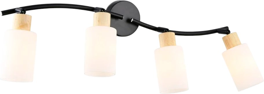 

Спот Ambrella TR8723/4 BK/WD (черный/дерево)