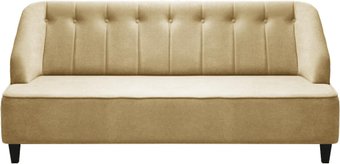 Диван Brioli Дино П трехместный (микровелюр, B2 бежевый)
