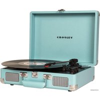 Виниловый проигрыватель Crosley Cruiser Deluxe CR8005D-TQ (бирюзовый)