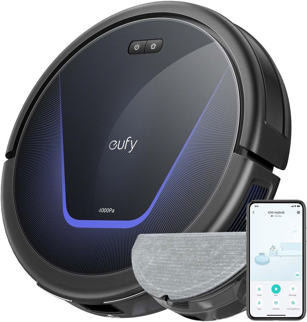 Робот-пылесос Eufy G50 Hybrid Robot Vacuum and Mop