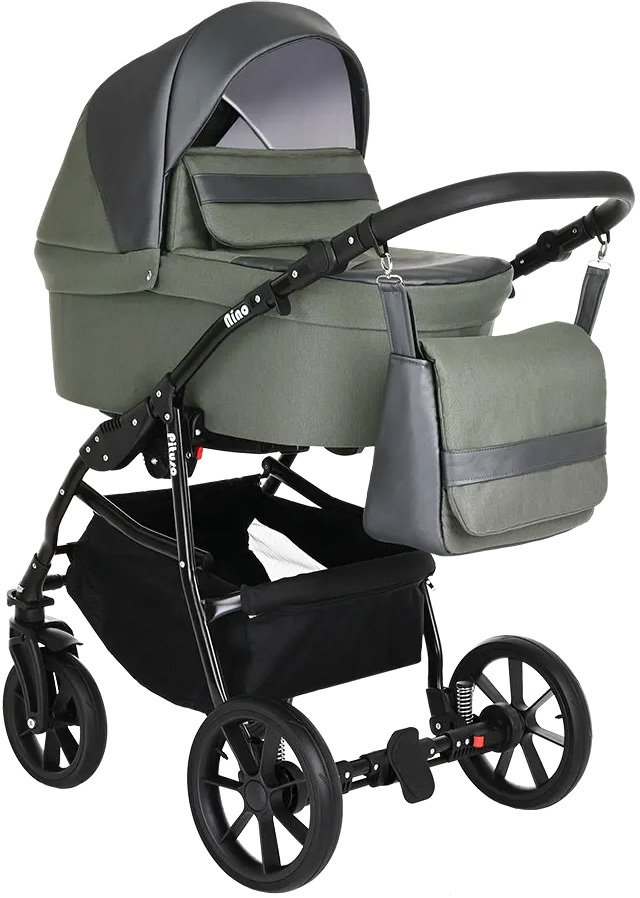 

Универсальная коляска Pituso Nino (2 в 1, 3016 olive/antracyt)