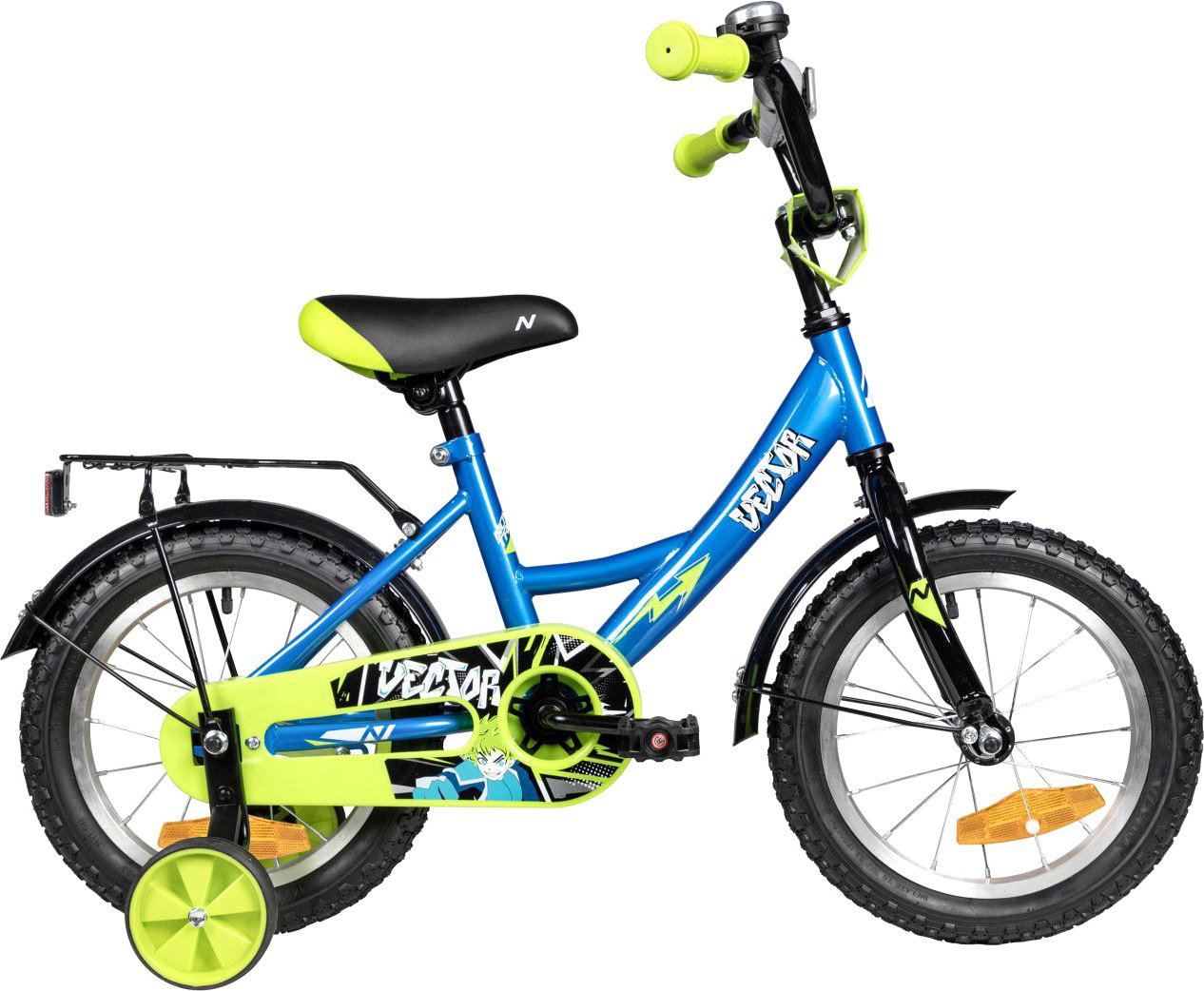 

Детский велосипед Novatrack Vector 14 143VECTOR.BL5 (синий, разобранный)