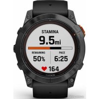 Умные часы Garmin Fenix 7 Pro Solar (сланцево-серый/черный)
