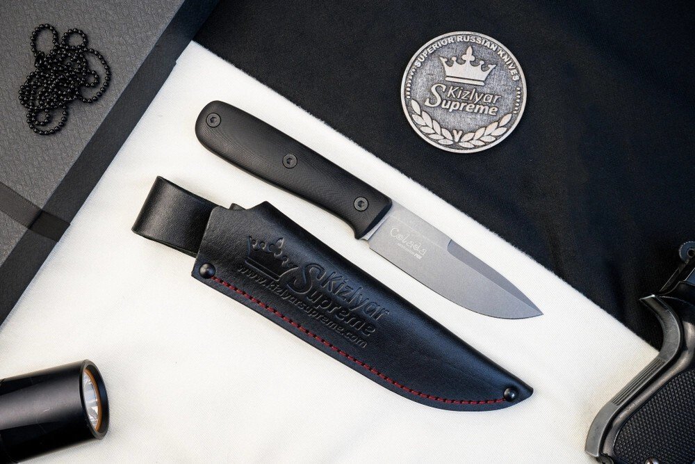 

Нож Kizlyar Supreme Colada PGK TacWash G10