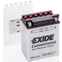 Мотоциклетный аккумулятор Exide EB14L-B2 (14 А·ч)