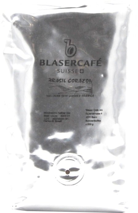 

Кофе Blasercafe Brasil Corazon в зернах 250 г