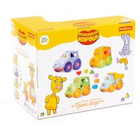 Сортер Полесье Оранжевая корова Самосвал 91710