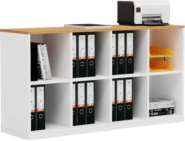 

Тумба Crafto Хлоя 02 140x40x75 (белый дуб)