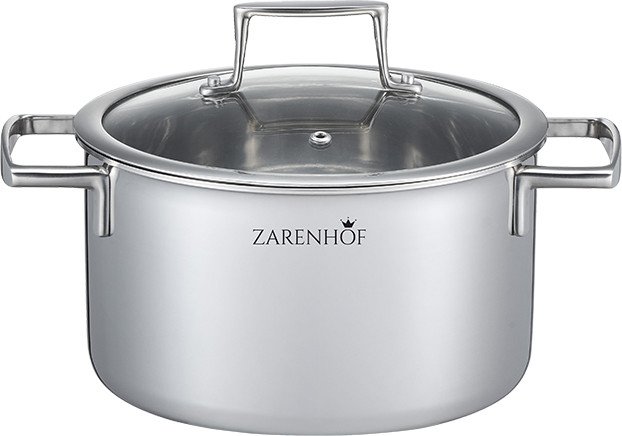 

Кастрюля Zarenhof Prime ZS 0004 (серый)