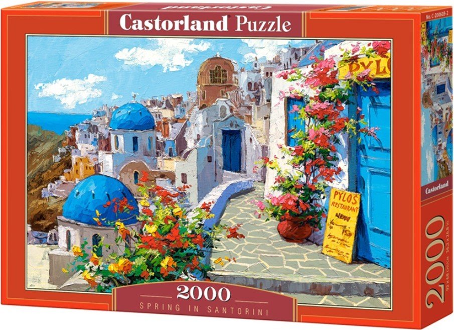 

Пазл Castorland Весна в Санторини C-200603